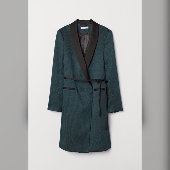 H&M Tuxedo-collared Coat - Picture 3 of 13